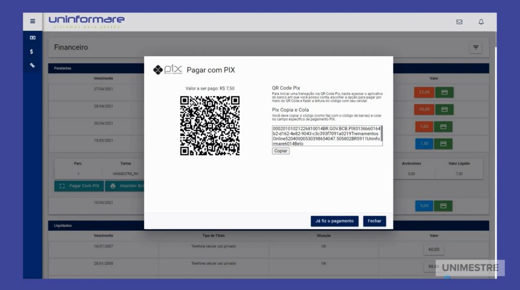 Como receber mensalidades escolares pelo Pix de forma integrada